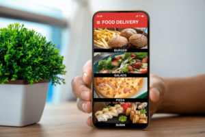 Food Delivery App on Mobile
